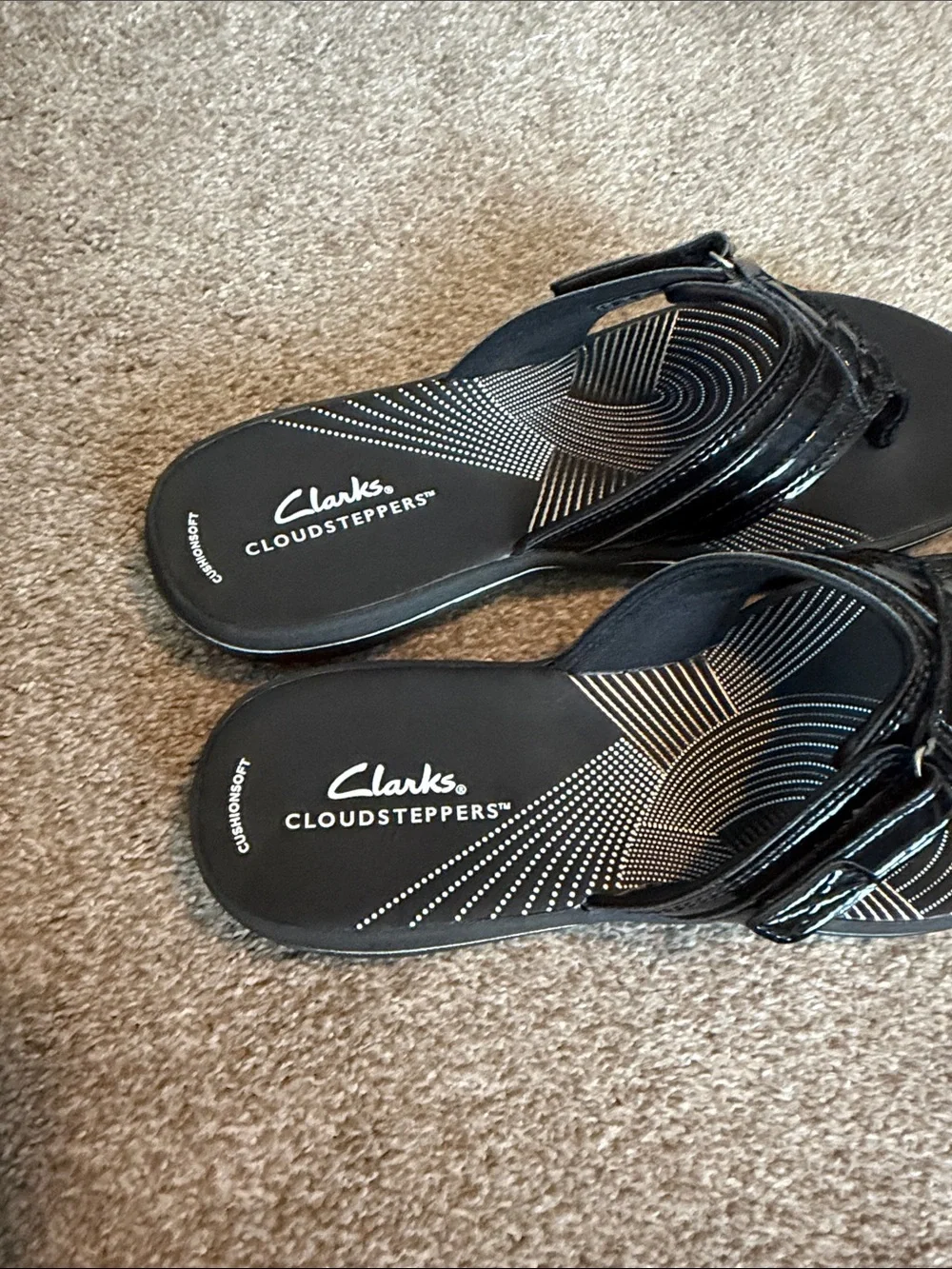 Clarks cloudsteppers sandals